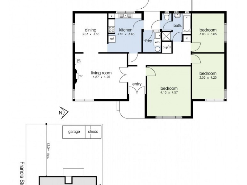 194 Stephen Street, Yarraville VIC 3013 Floorplan