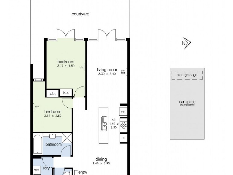 6/40 Murray Street, Yarraville VIC 3013 Floorplan