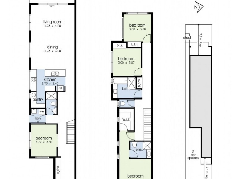 8 Angliss Street, Yarraville VIC 3013 Floorplan