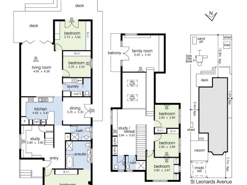 25 St Leonards Avenue, Yarraville VIC 3013 Floorplan