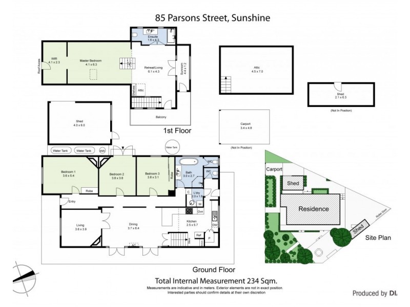 85 Parsons Street, Sunshine VIC 3020 Floorplan