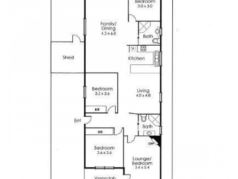 58 Essex Street, Footscray VIC 3011 Floorplan