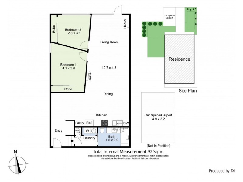 101/200 Stephen Street, Yarraville VIC 3013 Floorplan