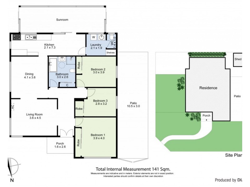 1 Dunedin Street, Maidstone VIC 3012 Floorplan