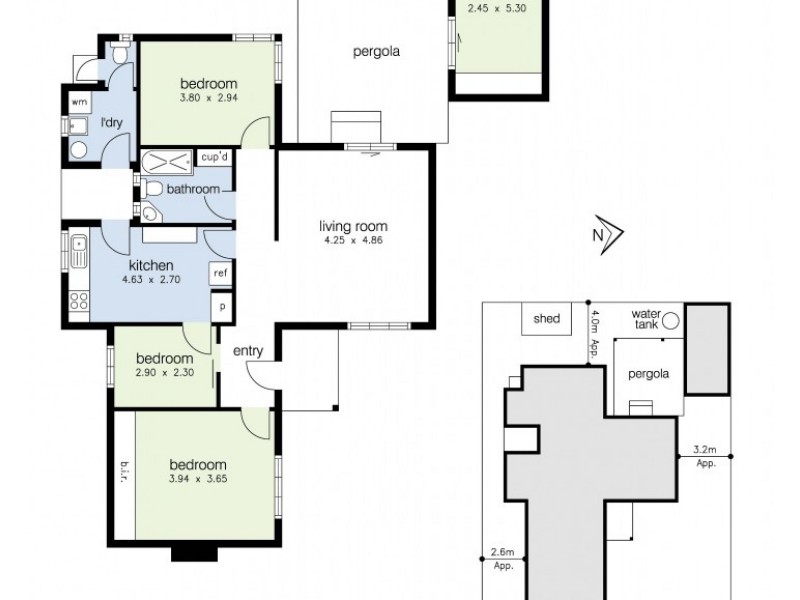 74 Eleanor Street, Footscray VIC 3011 Floorplan