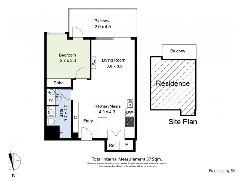 1.10/46 Fehon Street, Yarraville VIC 3013 Floorplan