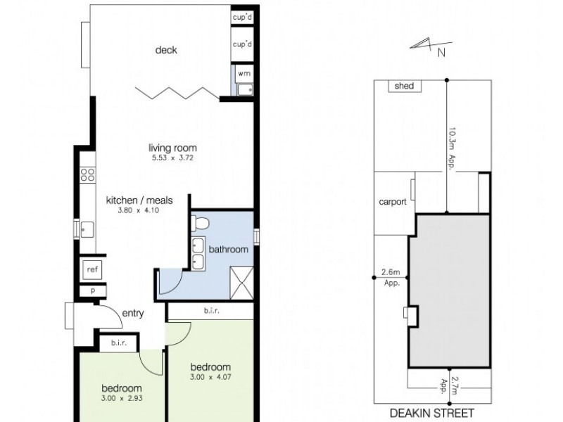 13 Deakin Street, Yarraville VIC 3013 Floorplan