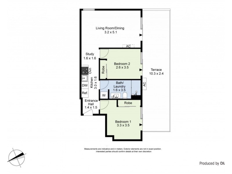 1001/240 Barkly Street, Footscray VIC 3011 Floorplan