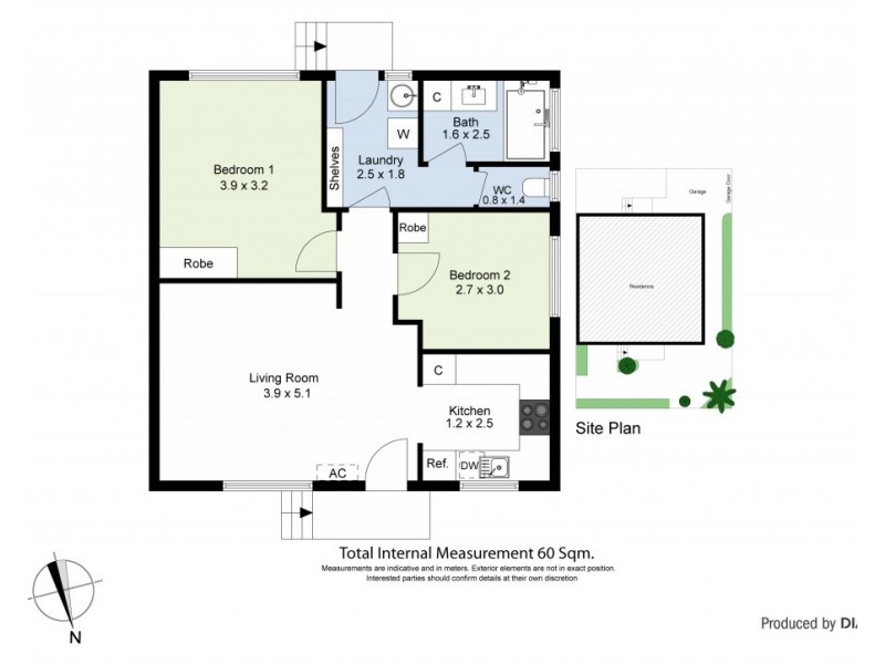 4/32 Bishop Street, Kingsville VIC 3012 Floorplan