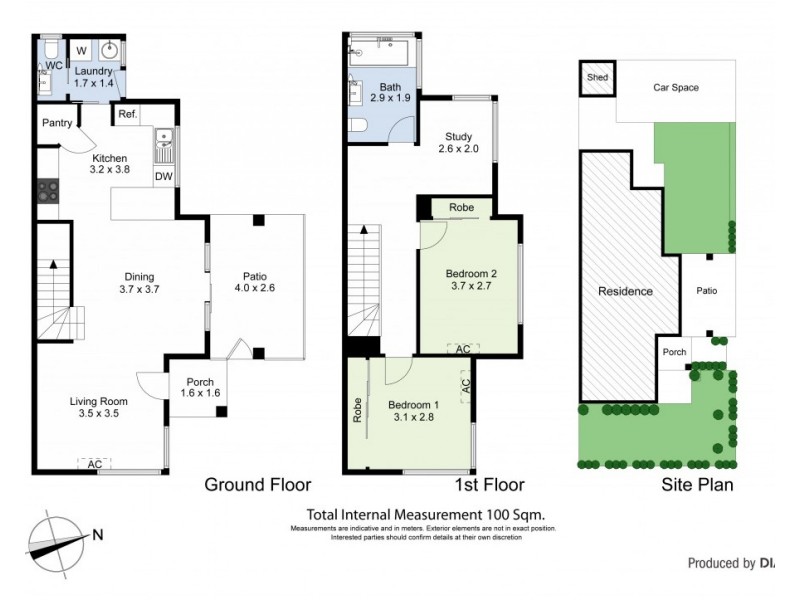 1 Alma Street, Maidstone VIC 3012 Floorplan