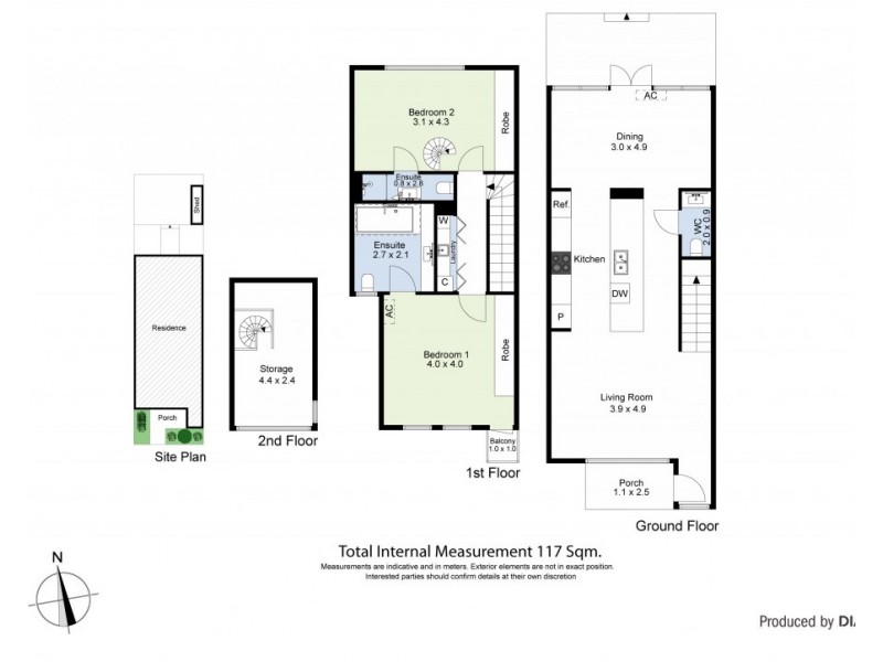 4/42 Simpson Street, Yarraville VIC 3013 Floorplan