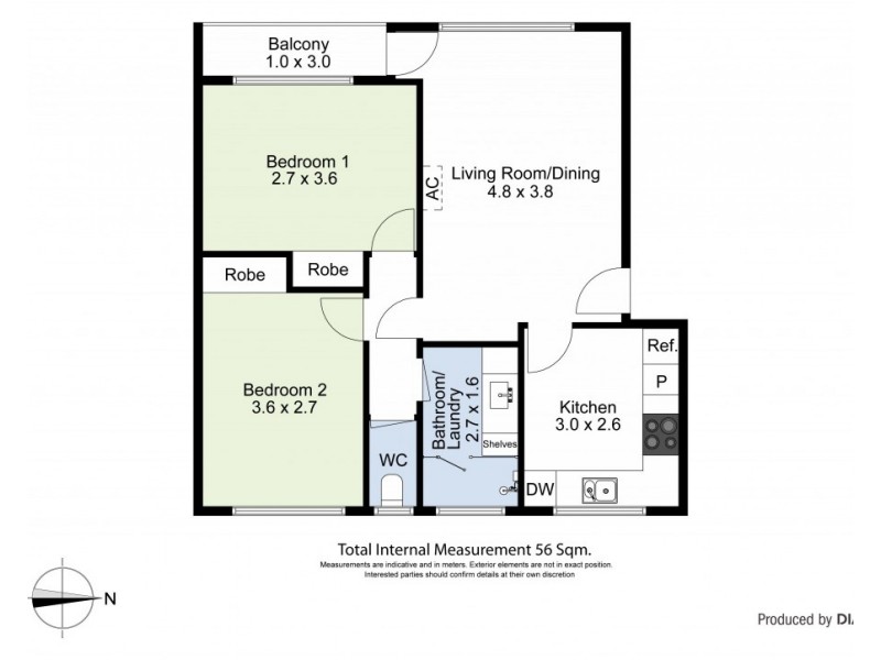 4/705 Barkly Street, West Footscray VIC 3012 Floorplan