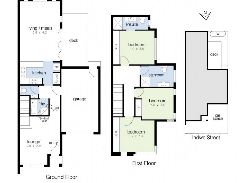 2/3C Indwe Street, West Footscray VIC 3012 Floorplan
