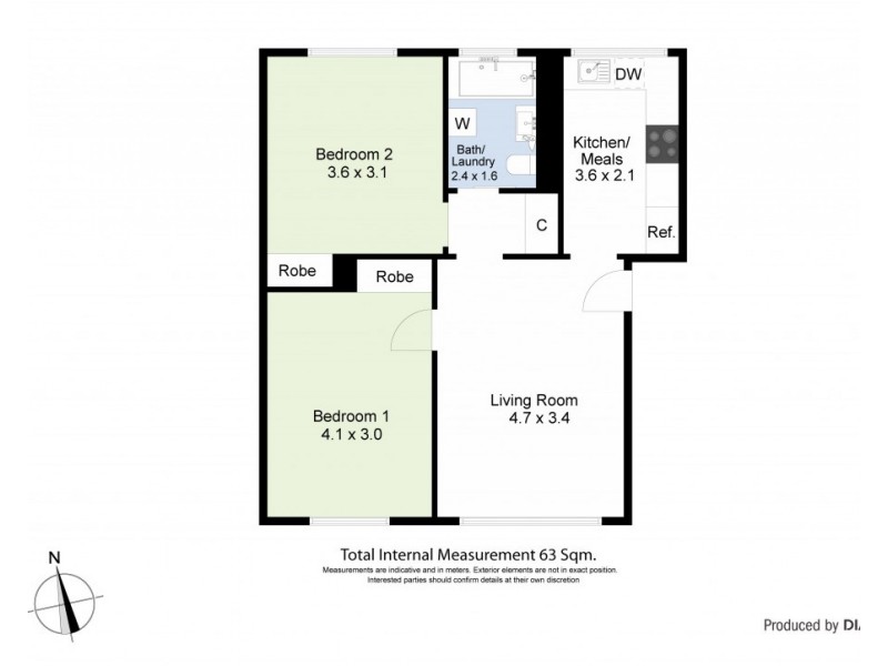 7/21 Bellairs Avenue, Seddon VIC 3011 Floorplan