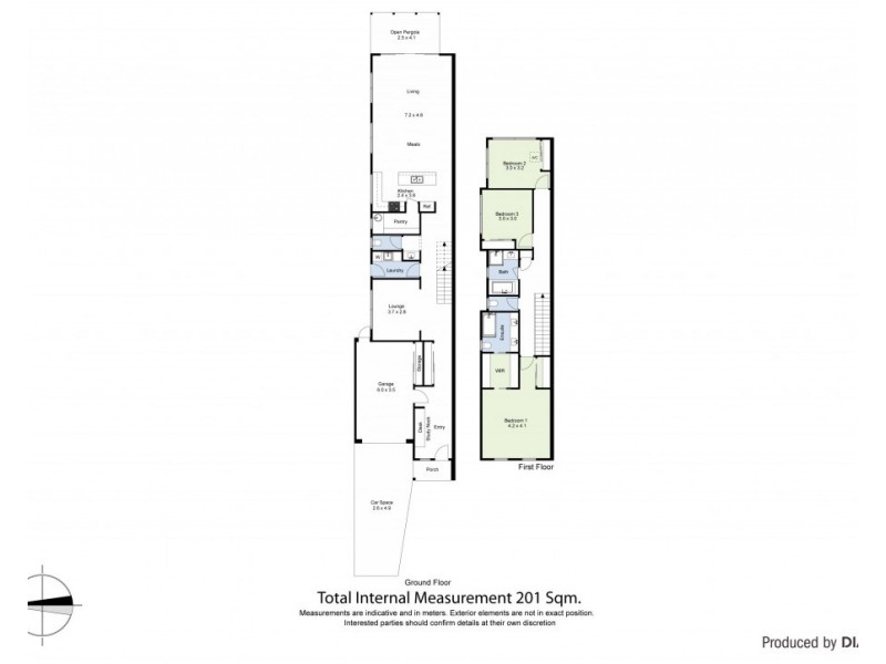 1/33 Angliss Street, Yarraville VIC 3013 Floorplan