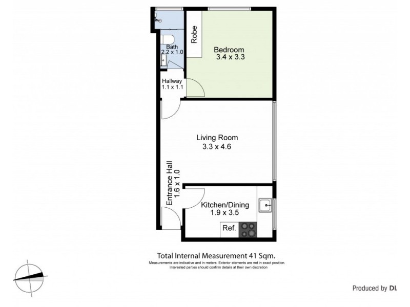 8/90 Roberts Street, West Footscray VIC 3012 Floorplan