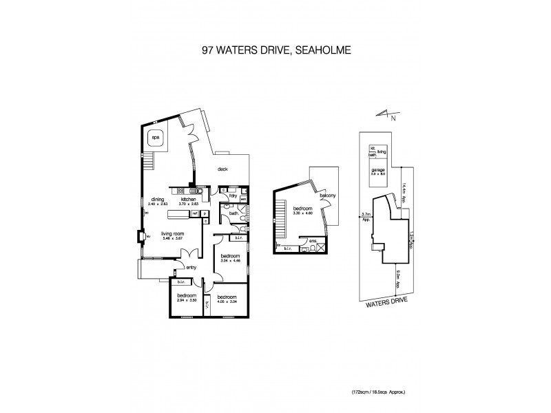 97 Waters Drive, Seaholme VIC 3018 Floorplan