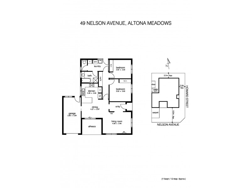 49 Nelson Ave, Altona Meadows VIC 3028 Floorplan