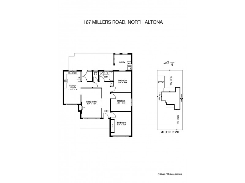 167 Millers Road, Altona North VIC 3025 Floorplan