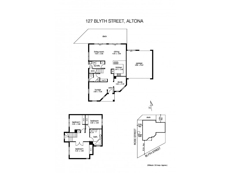127 Blyth Street, Altona VIC 3018 Floorplan