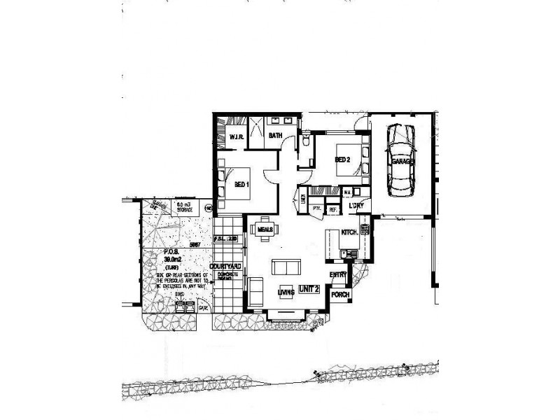 2/2 Bracken Grove, Altona VIC 3018 Floorplan