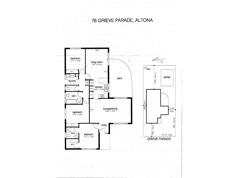 76 Grieve Parade, Altona VIC 3018 Floorplan