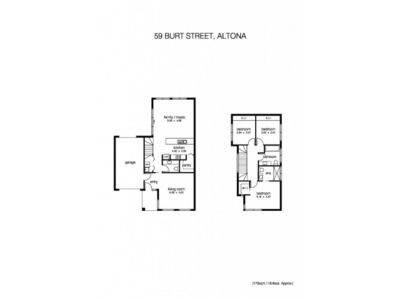 59 Burt Street, Altona VIC 3018 Floorplan