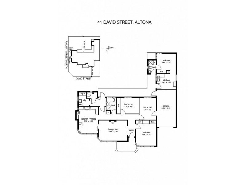 41 David Street, Altona VIC 3018 Floorplan