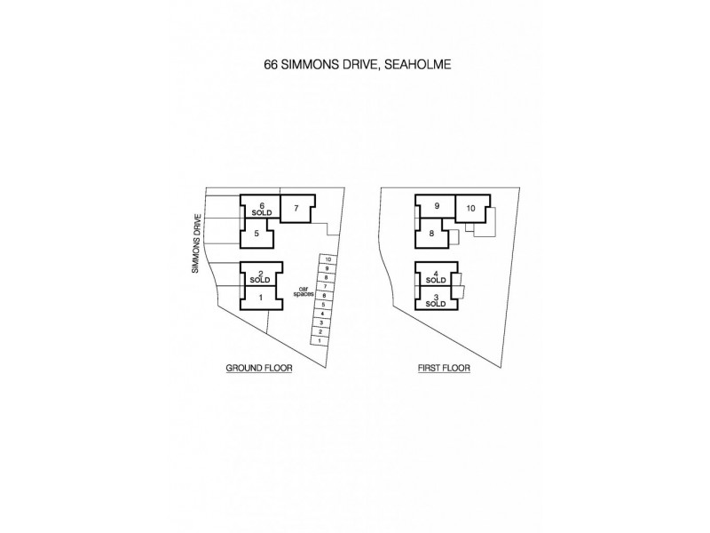 66 Simmons Drive, Seaholme VIC 3018 Floorplan