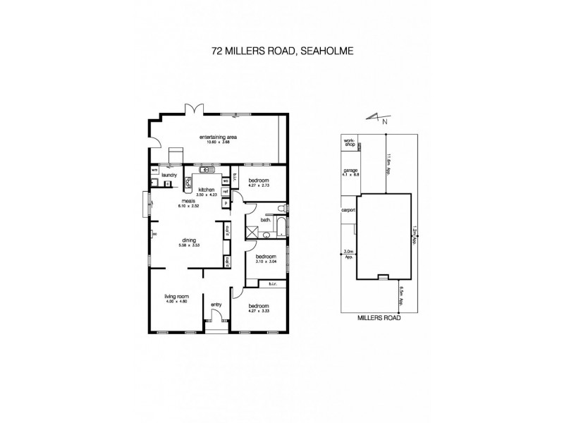 72 Millers Road, Seaholme VIC 3018 Floorplan