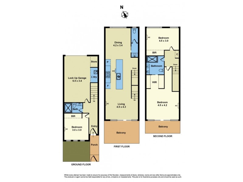 1/57 Blyth Street, Altona VIC 3018 Floorplan