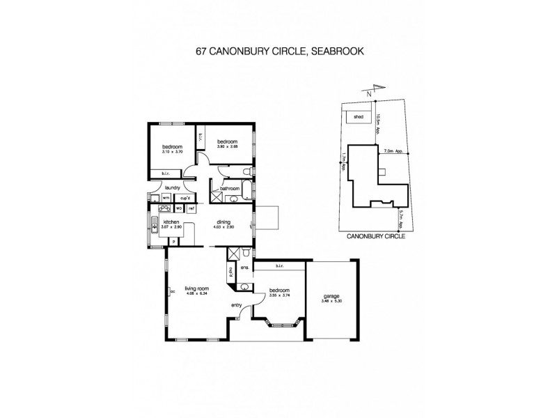 67 Canonbury Circle, Seabrook VIC 3028 Floorplan