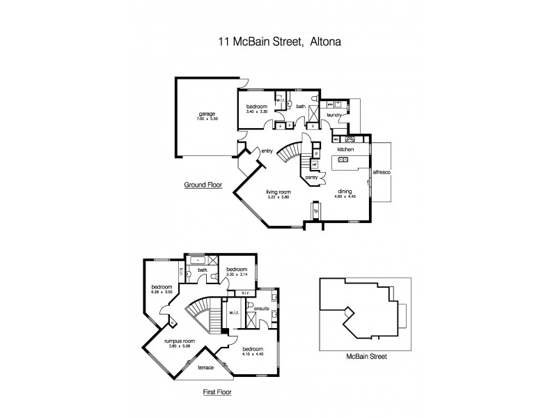 11 McBain Street, Altona VIC 3018 Floorplan