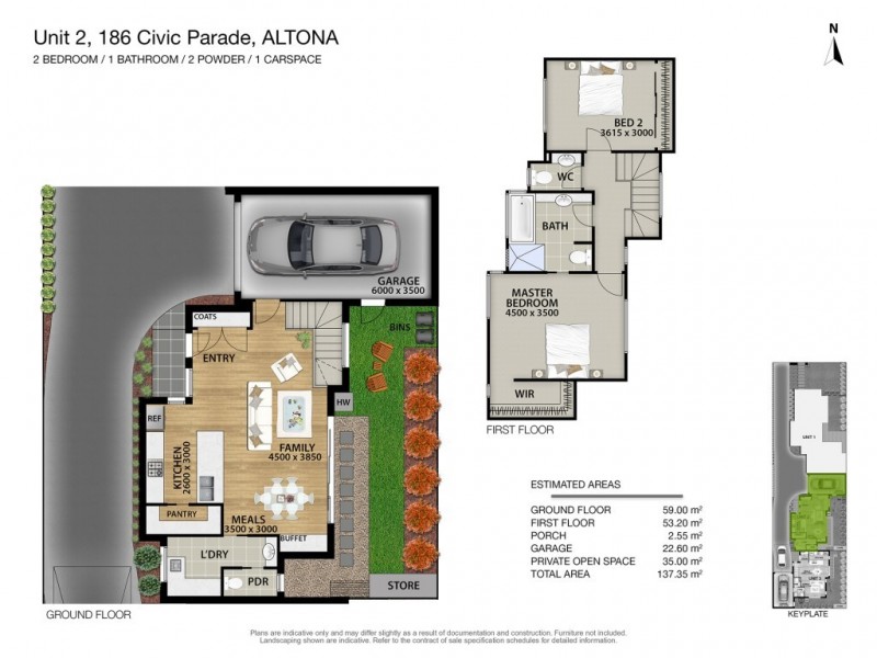 2 & 3/186 Civic Parade, Altona VIC 3018