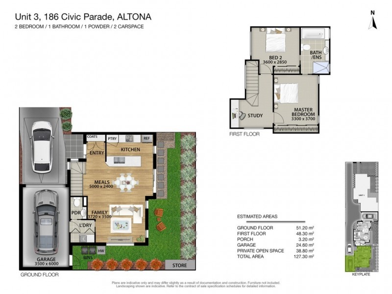 2 & 3/186 Civic Parade, Altona VIC 3018