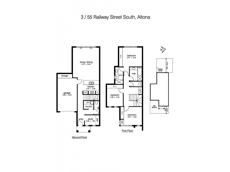 33 Davies Street, Altona VIC 3018 Floorplan
