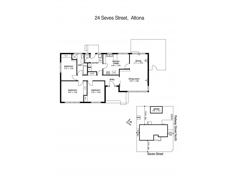 24 Seves Street, Altona VIC 3018 Floorplan