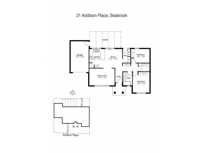 21 Addison Place, Seabrook VIC 3028 Floorplan