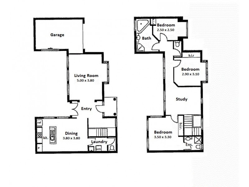 2/34 Bent Street, Altona VIC 3018 Floorplan