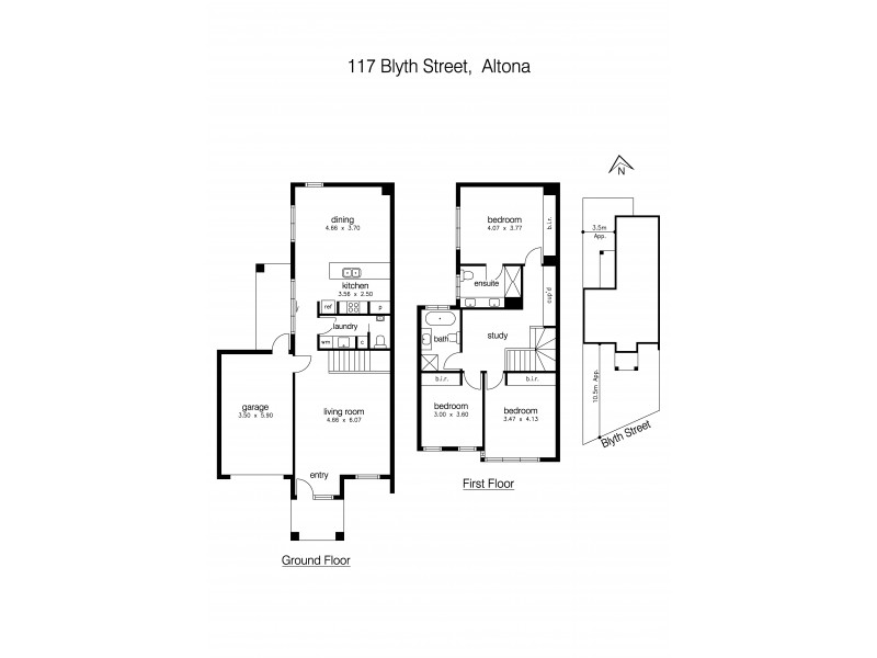 117 Blyth Street, Altona VIC 3018 Floorplan