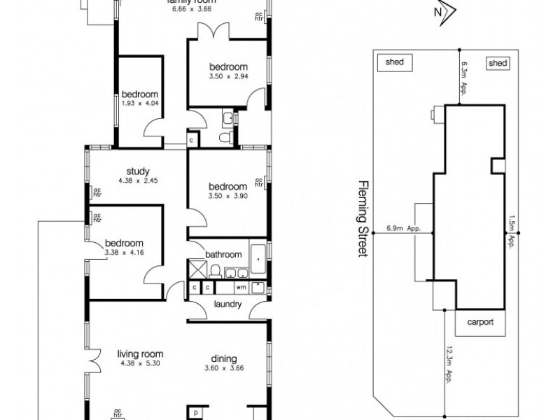 93 Grieve Parade, Altona VIC 3018 Floorplan