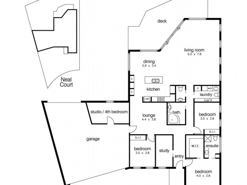 23 Neal Court, Altona North VIC 3025 Floorplan