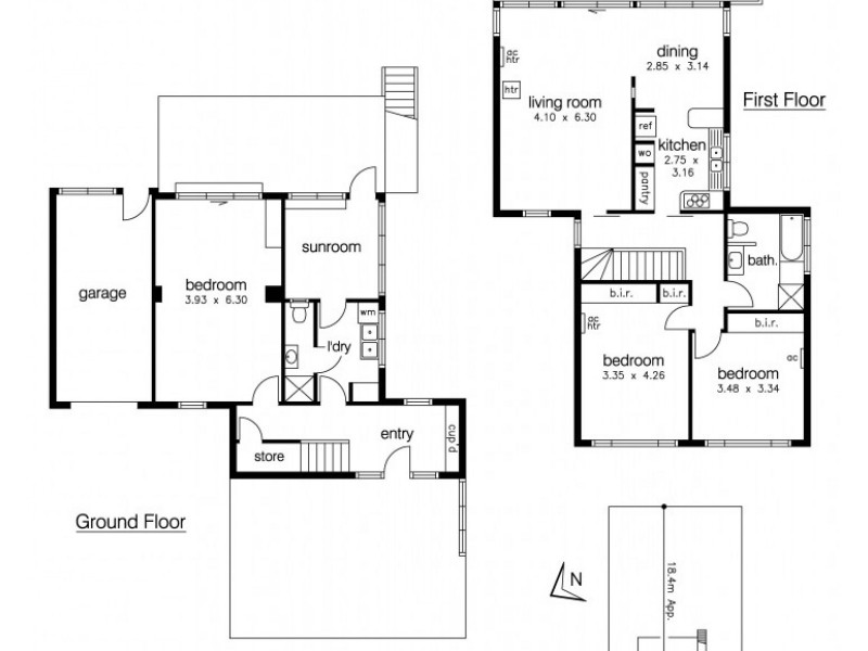 86 Simmons Drive, Seaholme VIC 3018 Floorplan