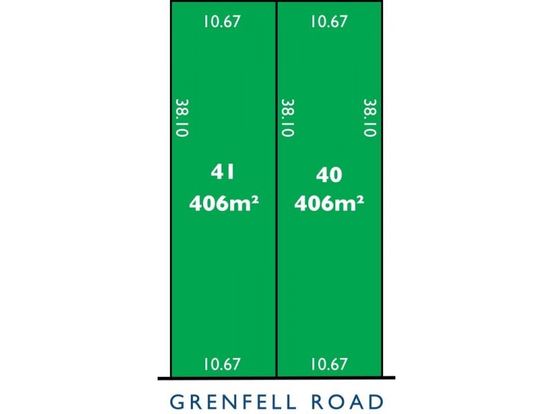 Lot 40 & 41, 435 Grenfell Road, Banksia Park SA 5091