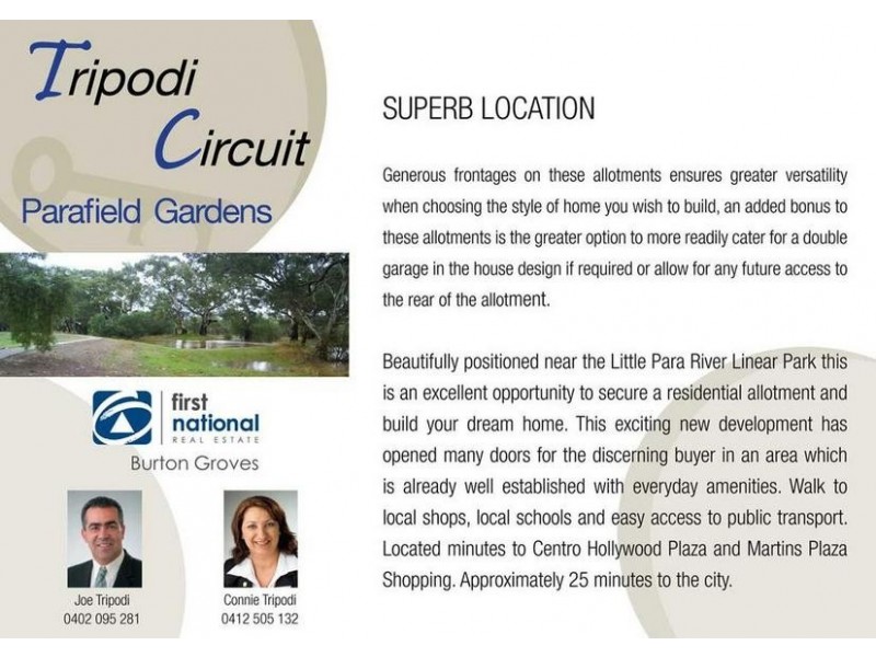 1-52 Tripodi Circuit, Parafield Gardens SA 5107