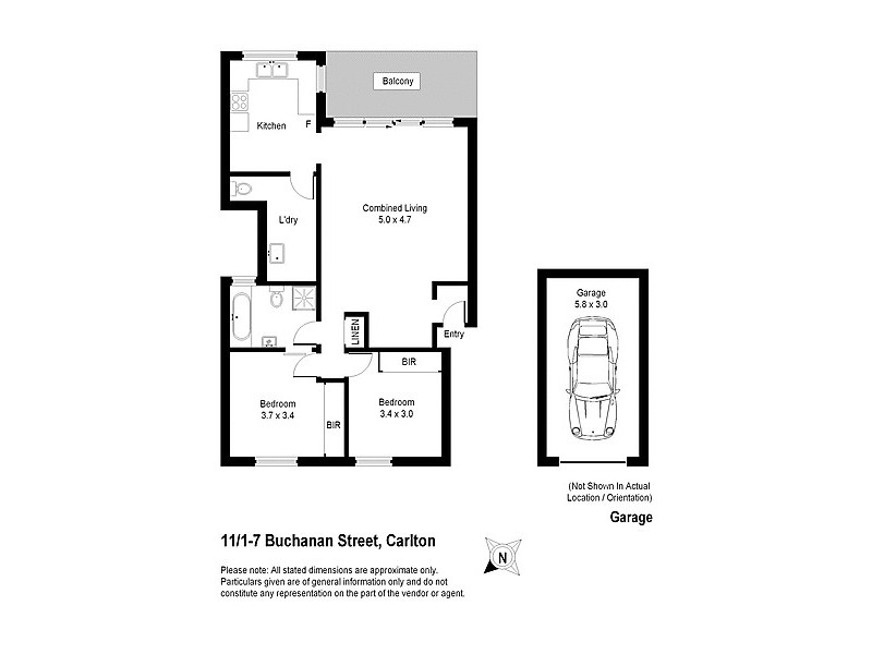 11/1-7 Buchanan Street, Carlton NSW 2218 Floorplan