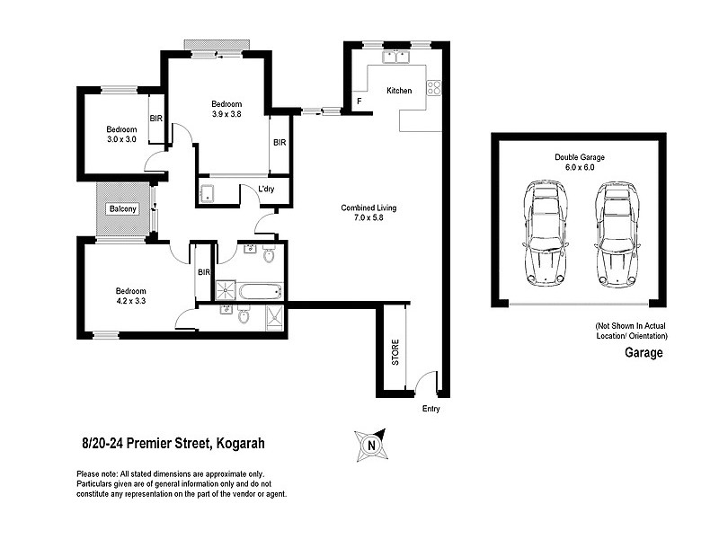 8/20-24 Premier Street, Kogarah NSW 2217 Floorplan