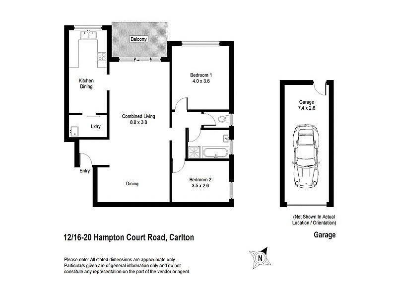 12/16-20 Hampton Court Road, Carlton NSW 2218 Floorplan