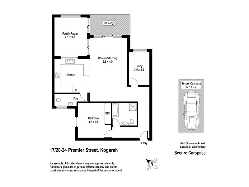 17/20-24 Premier Street, Kogarah NSW 2217 Floorplan