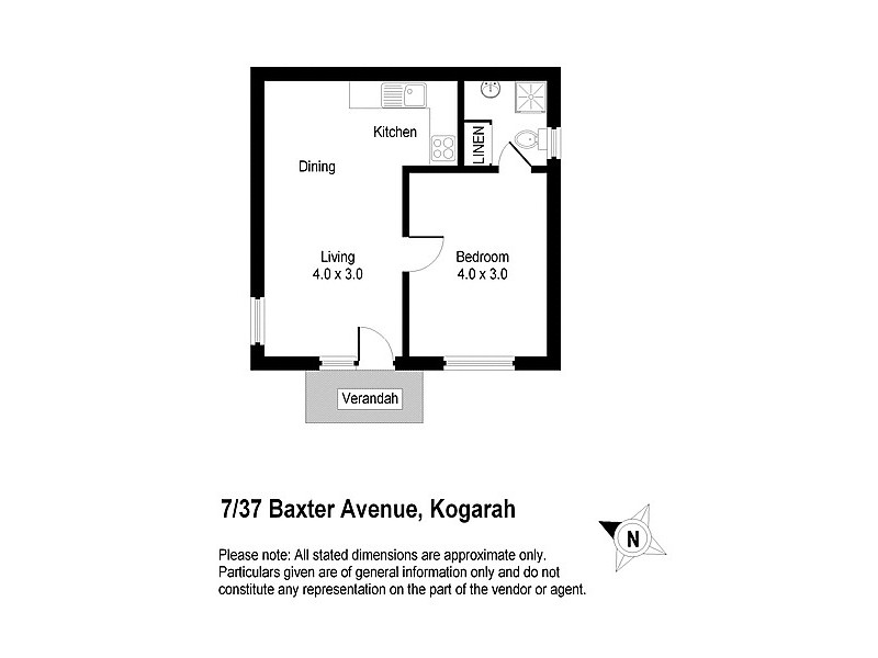 7/37 Baxter Avenue, Kogarah NSW 2217 Floorplan